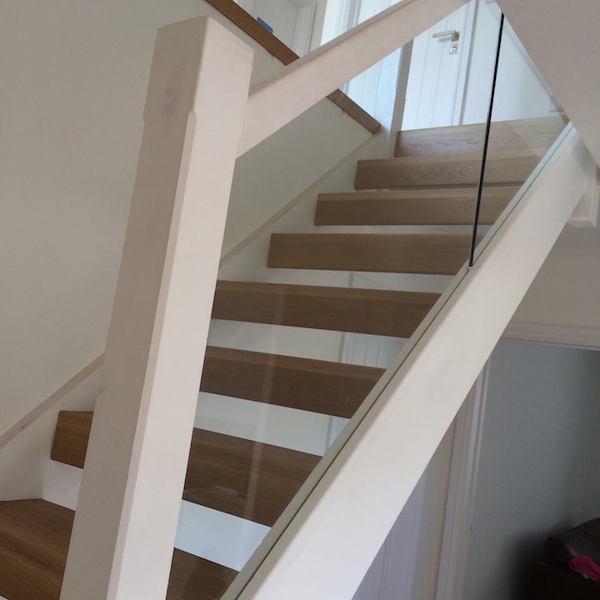 Bay Joinery - Joinery Service Swansea - White Staircase