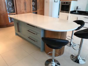 Bay Joinery - Swansea Joinery Service - Kitchens - Bespoke Kitchen Centre Piece Unit 4